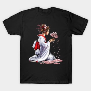 Japanese Samurai Girl T-Shirt